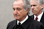 <p>Bernie Madoff pleaded guilty to the largest Ponzi scheme in history, ripping off investors of US$65 billion (A$153 billion in today's money) on March 12, 2009.</p><p>The US financier convinced investors of incredible investment returns, falsifying evidence of a complex investment strategy.</p><p>His Wall Street acumen was so impressive that he was chosen as chairman of the NASDAQ stock market.</p><p>In truth, Madoff was simply depositing the money in a personal bank account.</p>