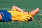 <p>Colombia were heavy favourites in the match against the USA, but Escobar's own goal put the Americans in front.</p><p>The defeat knocked Colombia out of the tournament.</p>