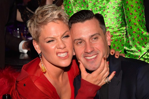 Pink, Carey Hart, Recording Academy Pre-GRAMMY Gala, 2018, New York City