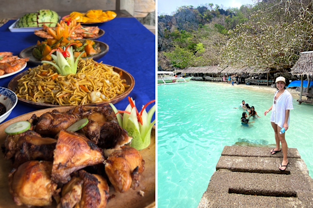 Rosie Scott in Coron, Palawan in the Philippines