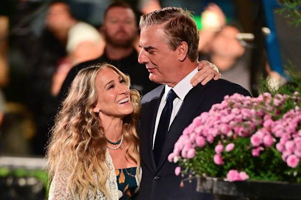Chris Noth and Sarah Jessica Parker