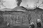 <p>In recent weeks, Pulido and others in his village had been hearing thunder, but not seeing any clouds in the sky.</p><p>But he soon learned what was happening.</p><p>Suddenly the ground in his field cracked open, forming a sulfurous crater.</p>