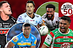 Nathan Cleary, Nicho Hynes, Ezra Mam, David Fifita and Latrell Mitchell were named among the NRL's top 50 players.