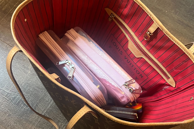 Mum Amy shares how she uses the viral $12 Kmart storage packing cubes
