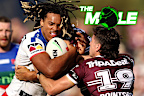 Knights winger Dominic Young, The Mole graphic.