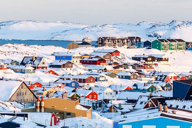 Nuuk, the capital of Greenland.