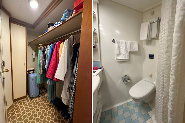 cruise ship cabins