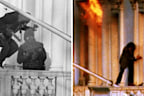 SAS storm Iranian embassy in London on May 5, 1980.