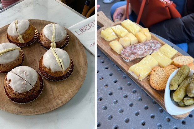 Food walking tour in Paris, France