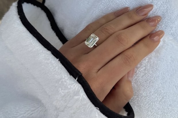 Paige Lorenze engagement ring