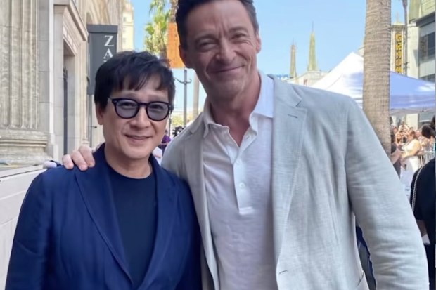 Hugh Jackman and ke Huy Quan