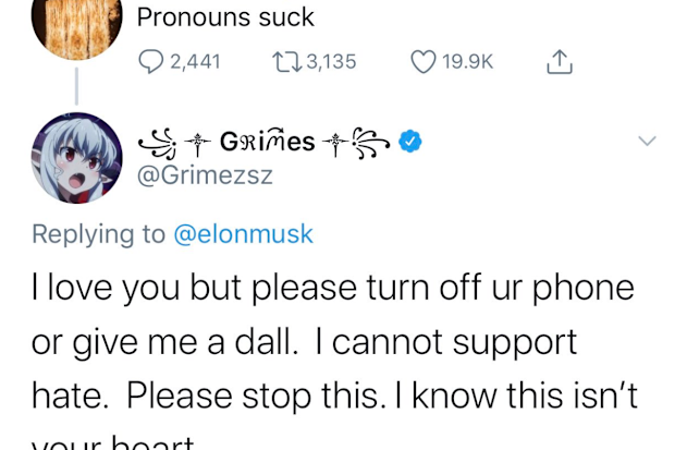 Grimes, Elon Musk
