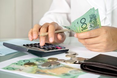 Median gross income over 65