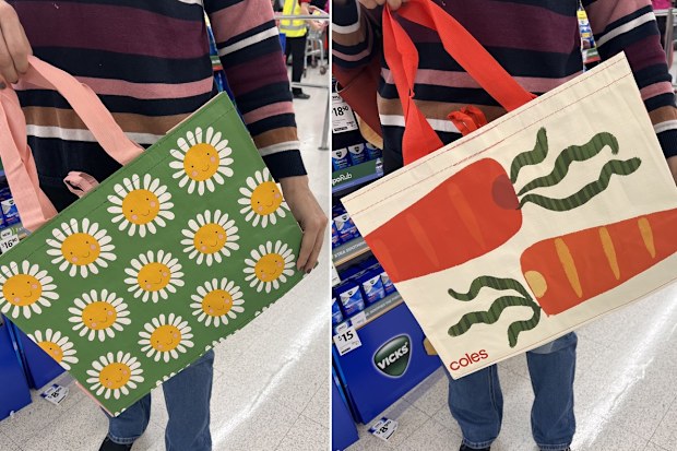 supermarket shopping bags