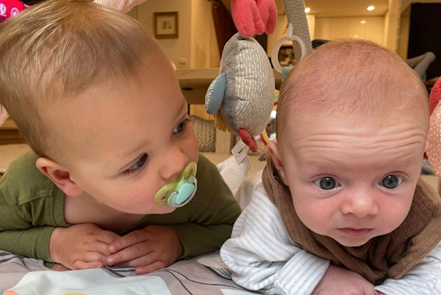 Sylvia Jeffreys and Pete Stefanovic are parents to two boys; Oscar and Henry.
