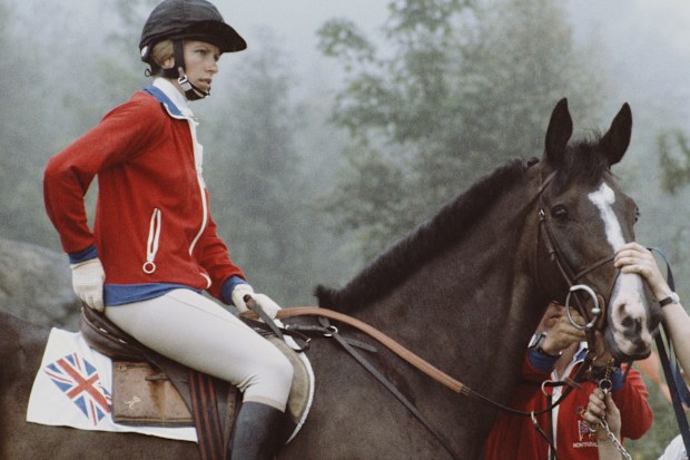 Princess Anne at the 1976 Olympic Games 