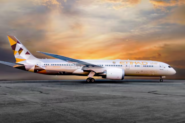 etihad Boeing 787-9