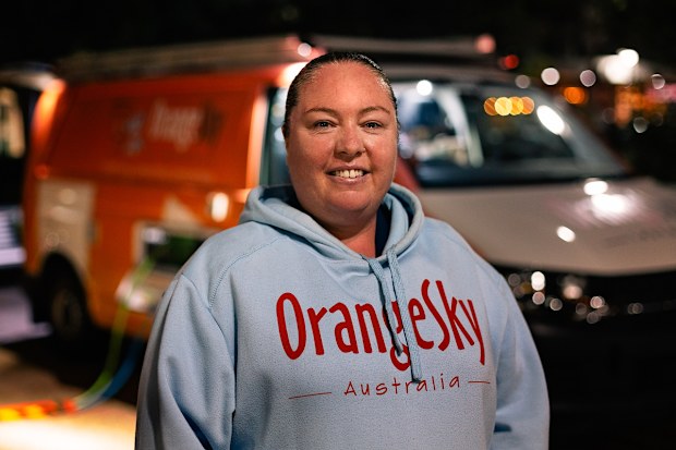 Amanda for Orange Sky.