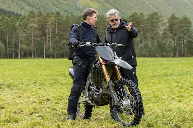 Tom Cruise and Christopher McQuarrie