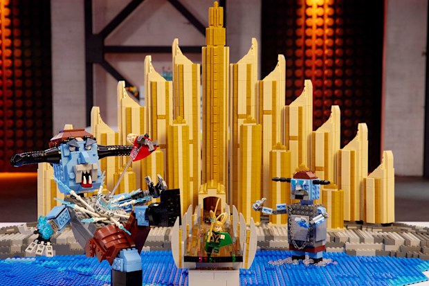 LEGO Masters 2020 Episode 11 Marvel Cinematic Universe Gabby and Ryan