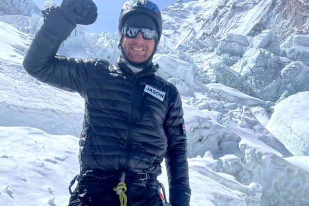 Australian climber Jason Kennison
