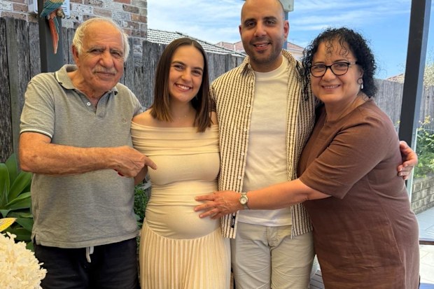 Nikolina Koevska and her family