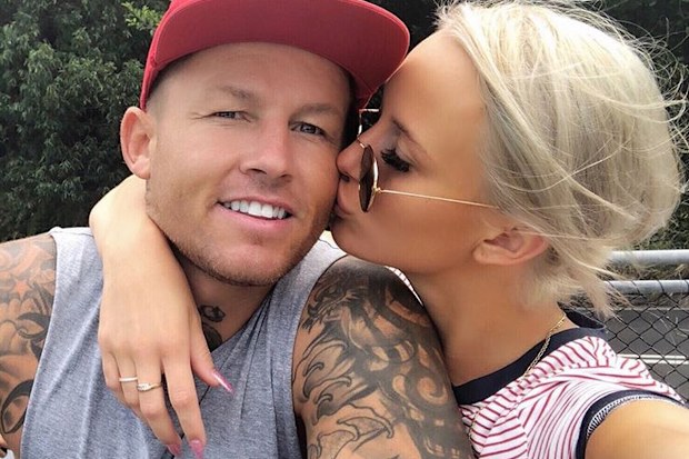 Susie Bradley and Todd Carney