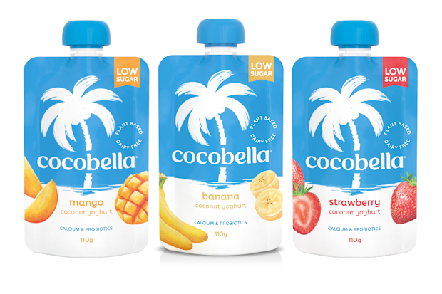 Cocobella Banana Coconut Yoghurt Pouch recalls
