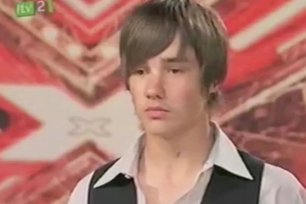 Liam Payne auditions for X Factor in 2008.