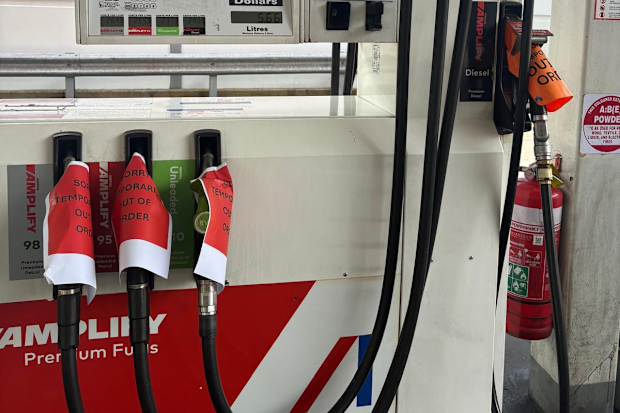 An Ampol petrol station in Neutral Bay, a favourite for motorists on Sydney's Northern Beaches, has been run dry.  