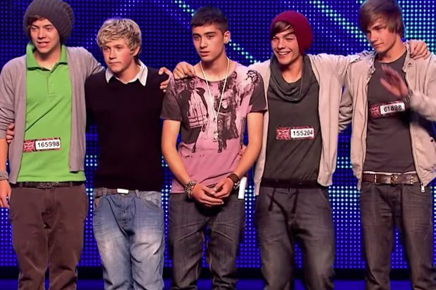 One Direction is formed on X Factor in 2010.