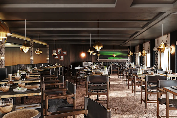 hurtigruten restaurant