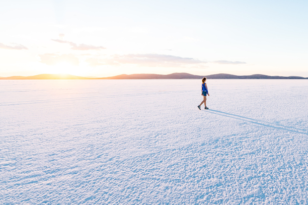 Salt Lake in South Australia