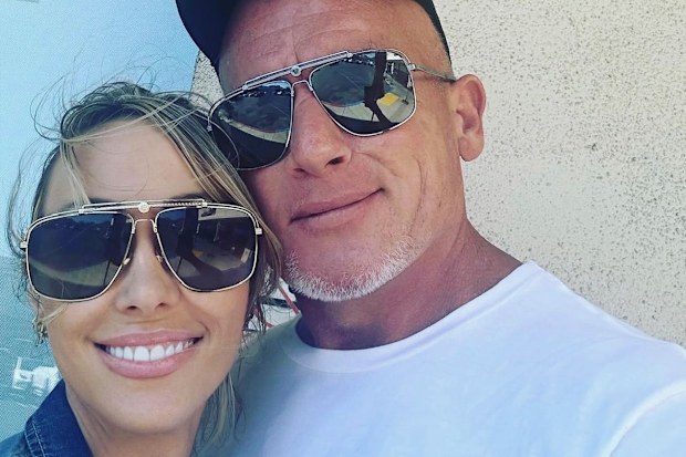 Tish Cyrus and Dominic Purcell