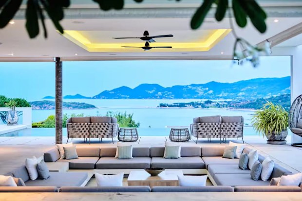 Samujana Villa Jacinta white lotus thailand