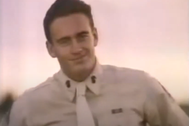 Julian McMahon in a 1987 Levi's ad