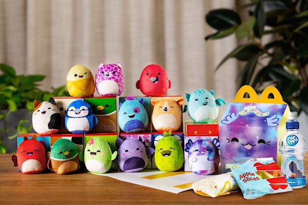 mcdonalds happy meal squishmallows new toys range launching on May 27