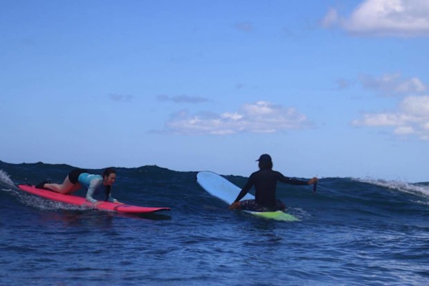 surfing