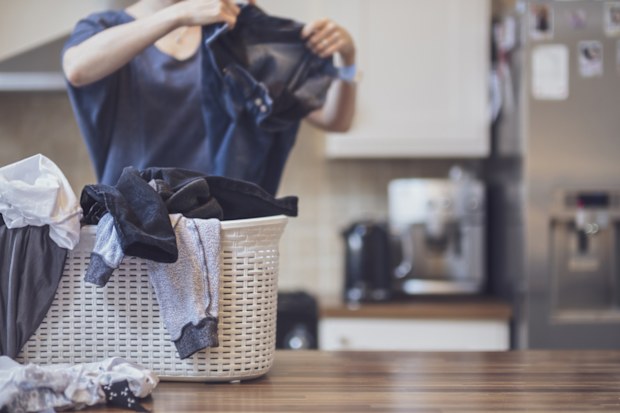 laundry mistake people make with black and dark clothing