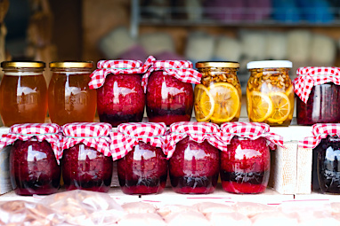 Jam and honey