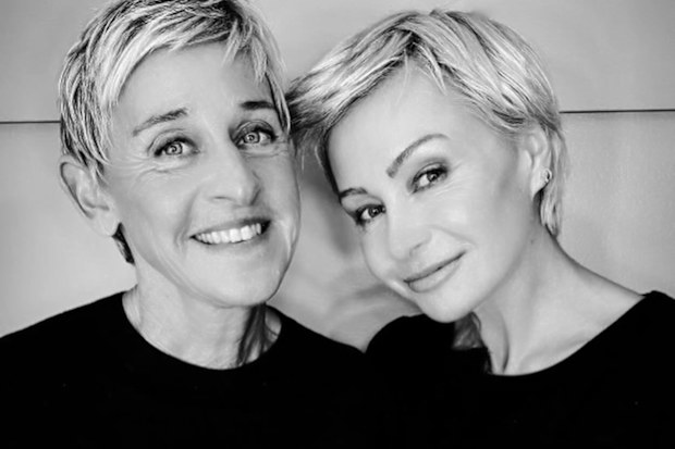 Ellen Degeneres and Portia De Rossi