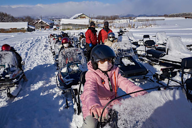Snowmobiling 