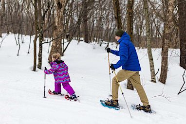 Snowshoeing