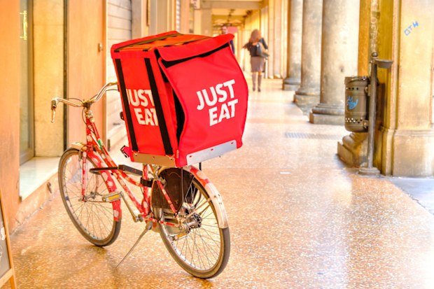 Just Eat delivery driver
