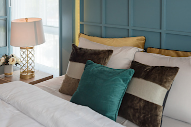 7. Textured walls