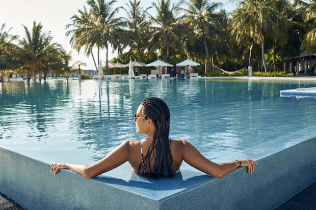 resort pool holiday vacation tropical