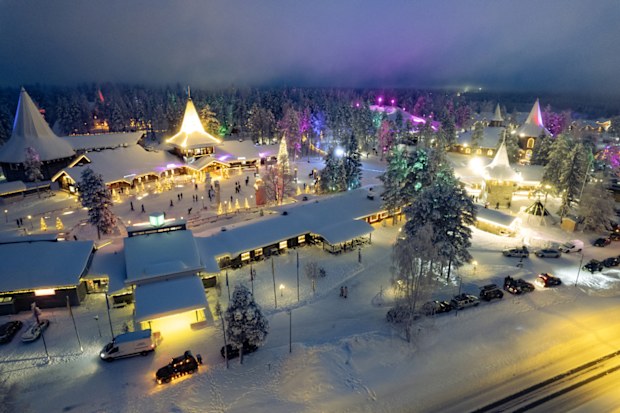 Colorful Lights in Finnish Lapland