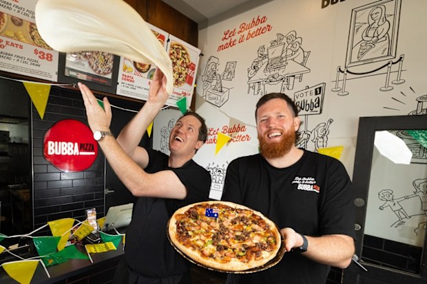 bubba pizza kangaroo topping 