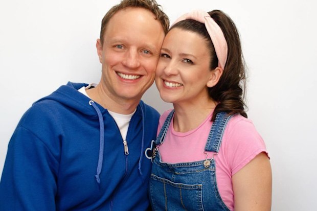 Ms Rachel and her husband