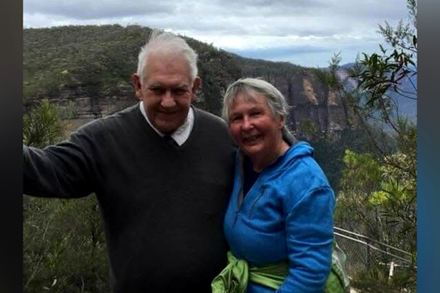Ted Grantham (left) died in a house fire this morning.